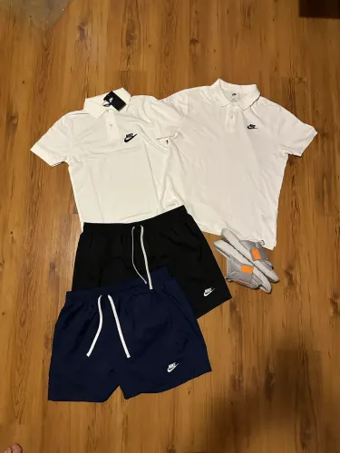 CONJUNTO NIKE POLO CLUB / NIKE PRAIA / ASUNA 3.0