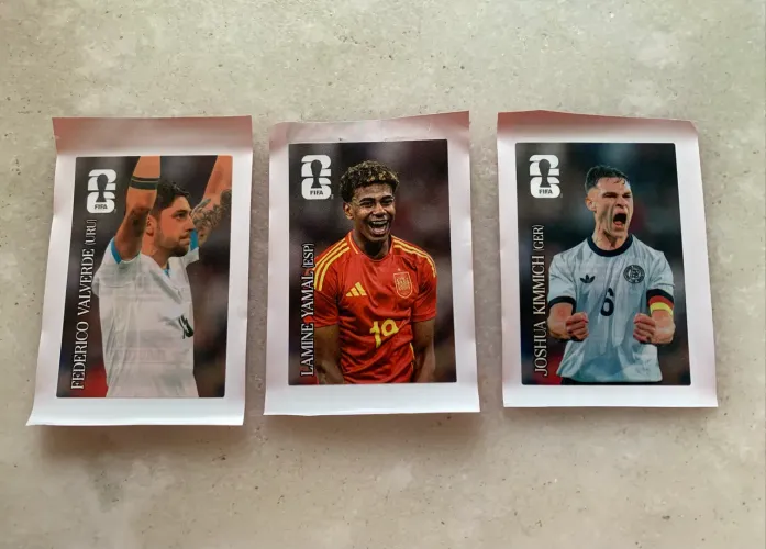kit figurinhas Copa do Mundo 2026