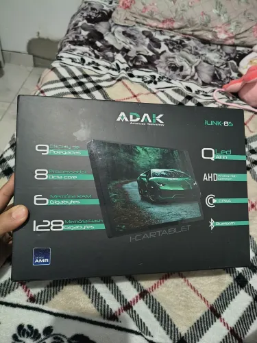 Carplay Android Auto 9 polegadas Adak 6gb Octacore 128gb