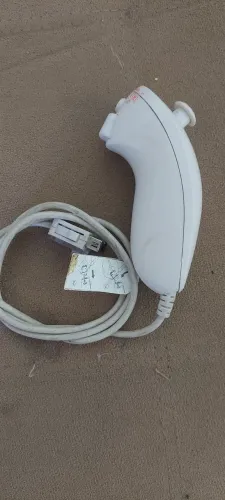Controle nunchuk NINTENDO WII original nintendo vídeo game antigo funcionando joystik