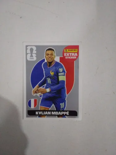 Figurinha legend Kylian Mbappé prata original 2026
