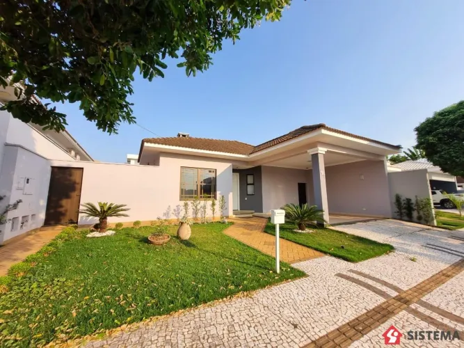 Casa térrea no condomínio QUINTA DAS FLORES em Presidente Prudente