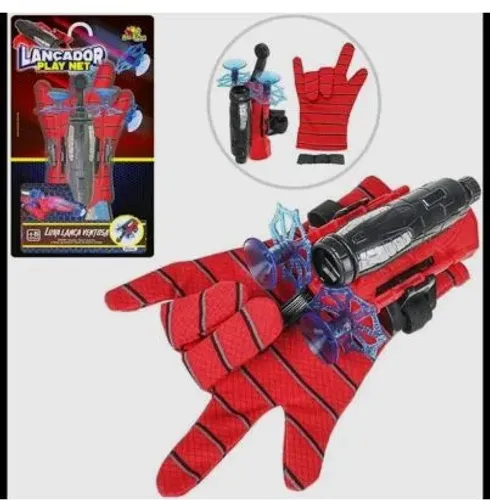 Luva lanca teia homem-aranha