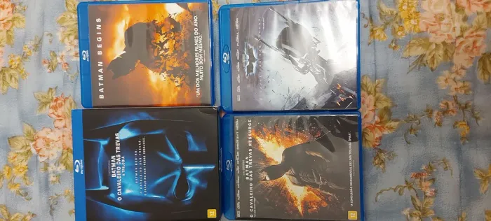 Blu-ray Batman trilogia Cavaleiro das Trevas 