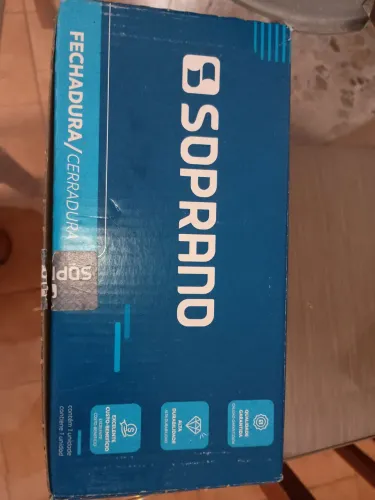 Fechadura Soprano Jurerê Reta ext inox esc Ros22 (40x53 PY53)
