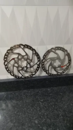 Par de discos SLX seis parafusos