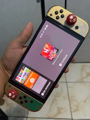 Vendo Nintendo switch oled desbloqueado com cartão de 1TB