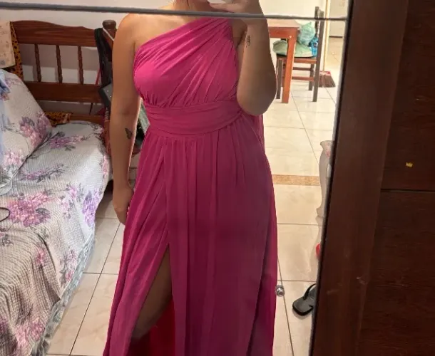 Vestido Rosa Shein