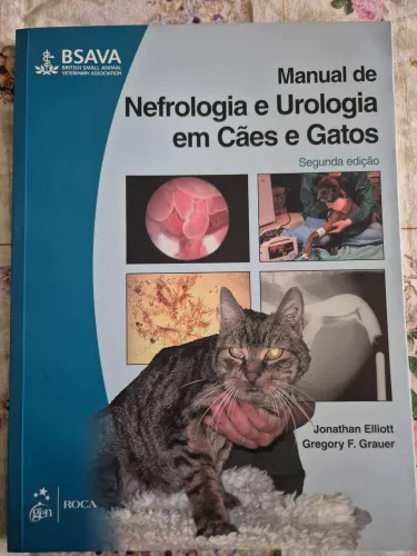 VENDO LIVRO DE MEDICINA VETERINÁRIA EM NEFROLOGIA E UROLOGIA EM GATOS - 2 edição