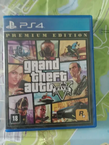 Jogo Ps4 GTAV Premium Edition