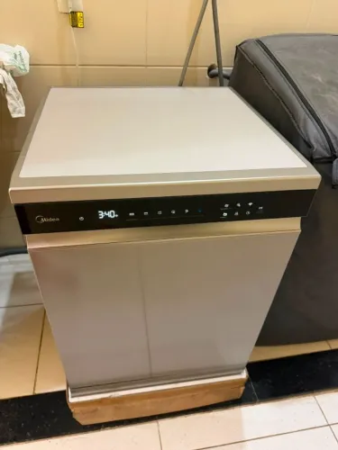Lava-louças 14 serviços Inox SmartHome Midea