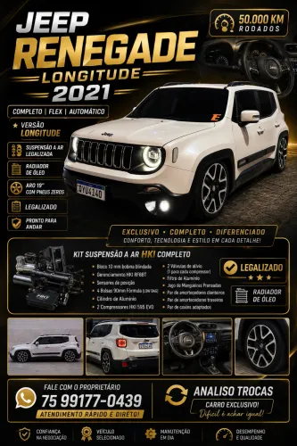 Jeep Renegade Longitude 1.8 4X2 Flex 16V Aut. 2021