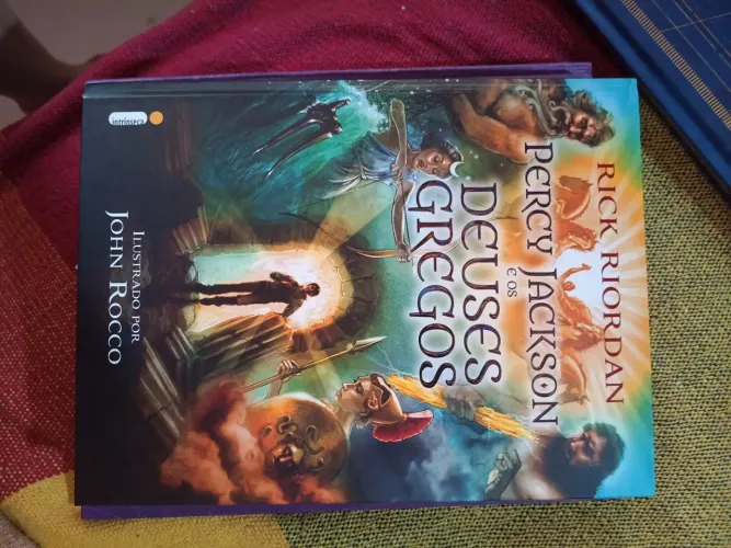 Livro Percy Jackson e os Deuses Gregos