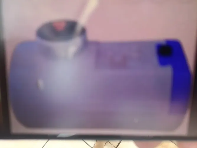 Tanque agrícola novo água limpa