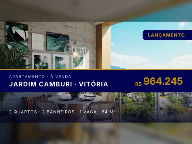 Apartamento Moderno em Jardim Camburi: Conforto e Funcionalidade