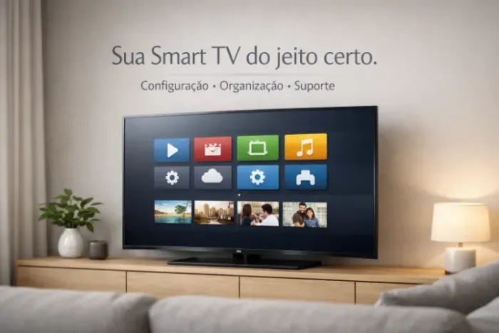 Configuração de Smart TV e TV Box