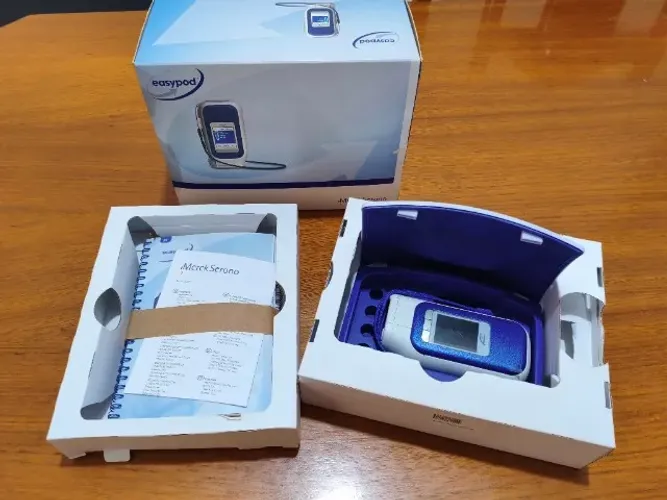 EasyPod Merck R6.0 Novo - Nunca Usado - Completo - Estojo Original