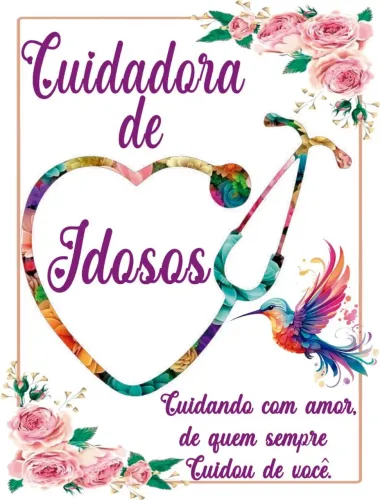 Disponível para cuidar do seu idoso!