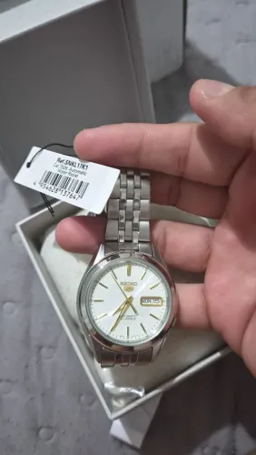 Seiko 5 tradicional automatico novo lacrado