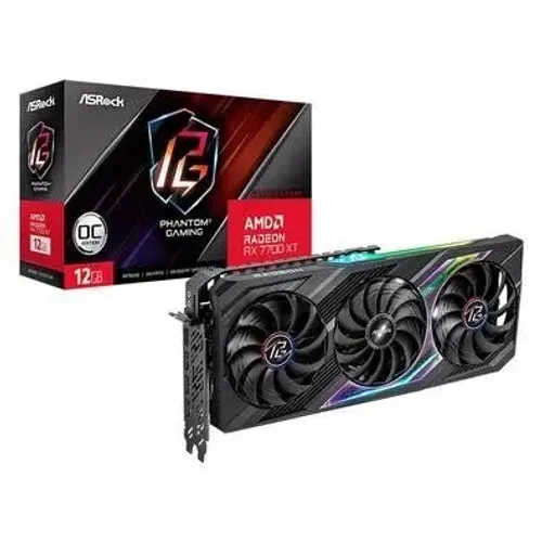 RX 7700 XT Phantom Gaming 12Gb VRAM GDDR6