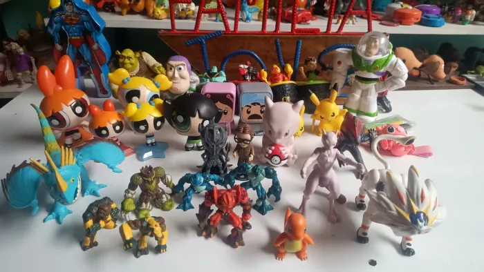 Personagem de coleção?vendas por unidade