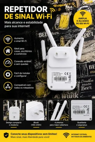 repetidor de sinal wifi