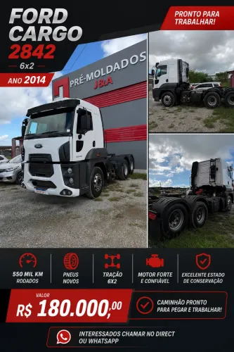 CAVALO 2842 2014 FORD CARGO