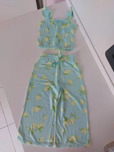 Conjunto calça e top - 1 ano
