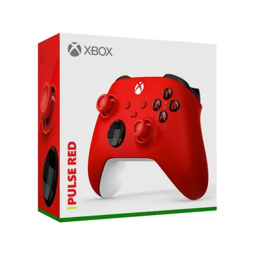 Controle Sem Fio, Pulse Red, Para PC, Xbox One, X e S, Novo, Lacrado