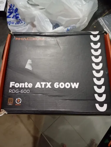 Fonte ATX 600W 80 plus 