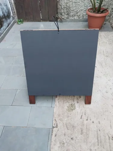 Lousa Cavalete de Madeira (Novo) 70cm x 60cm.