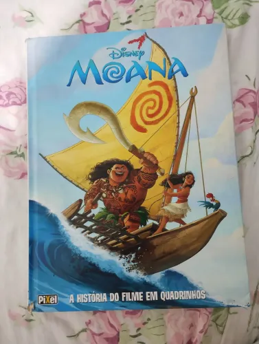 Moana Disney capa dura editora Pixel