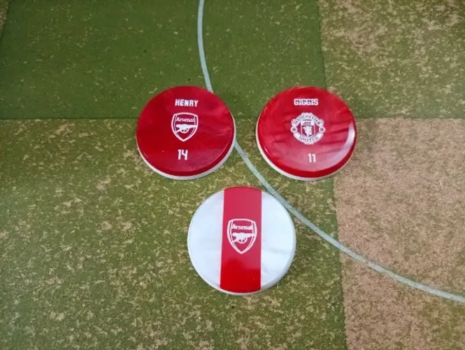Futebol de botão retrô - Ingleses