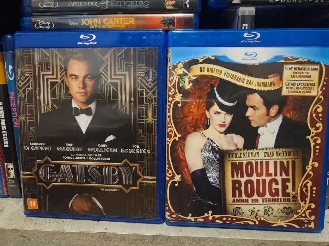 Baz Luhrmann - Blu-ray Gatsby + Blu-ray Moulin Rouge