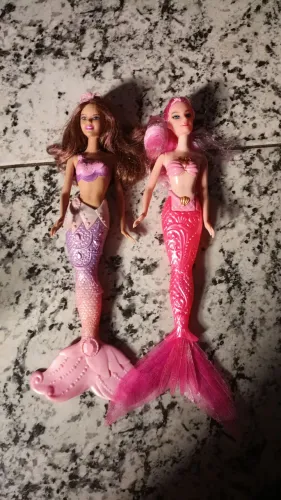 Barbies sereias. Produto de colecionador