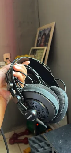 Fone de referência Samson Sr 850 profissional para Studio