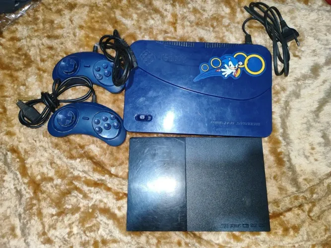 Master system, Playstation 2. Ler a descrição.
