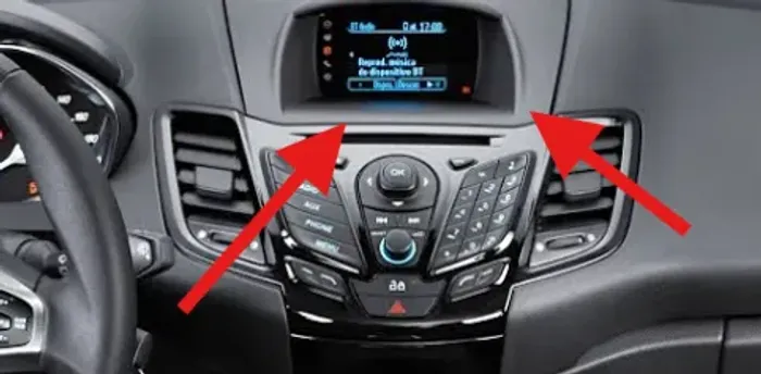 Painel De Som Original Ford New Fiesta Mexicano (2011 A 2013) - Perfeito Estado