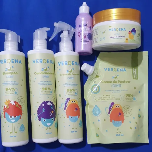 Kit Completo Infantil Verdena Coconut - 6 Itens (Novo)