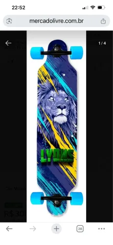Longboard seminovo