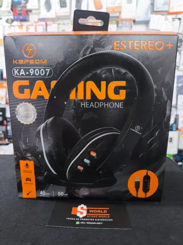 Headset Gamer 7.1 USB para computador e Notebook - Produto novo. Loja Store World