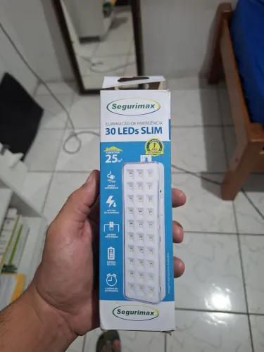 Leds slim iluminação de emergência