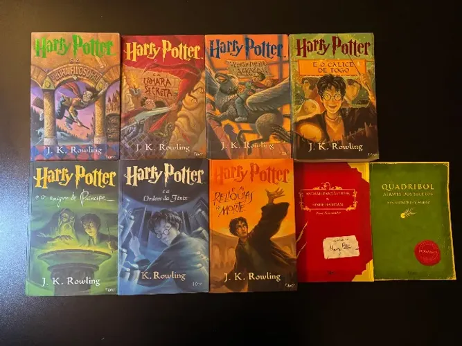Livros Coleção Harry Potter (9 livros)