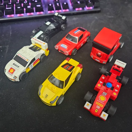 Coleção Lego rara (Shell V-Power X Ferrari)