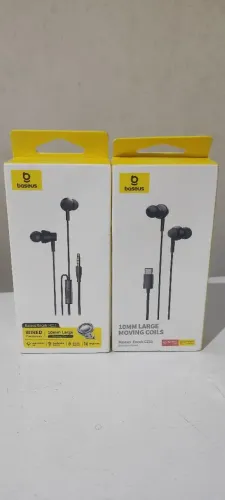 Fone de ouvido BASEUS USB tipo C e P2