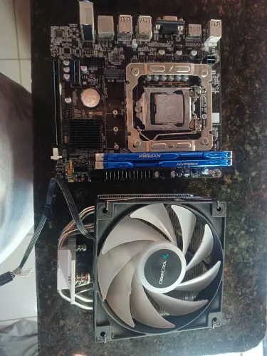 Kit placa mae processador i5@ 16 gbs ram hyperfury