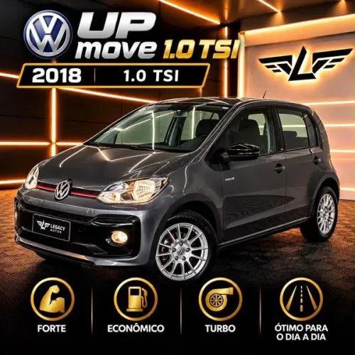Volkswagen Up! Move 1.0 TSI Total Flex 12V 5P 2018