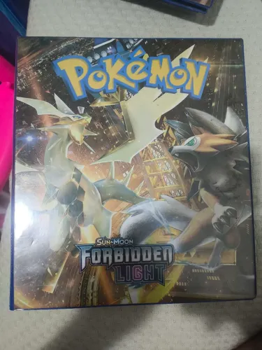 Fichário para pokémon com 120 cartas