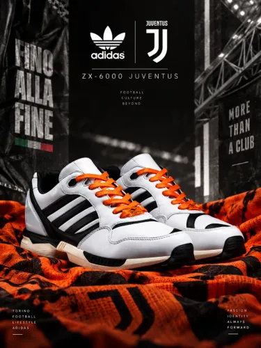 Tenis Adidas Juventus FC ZX 6000 Branco 40 BR CR7 Raro