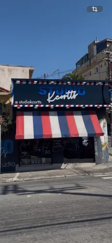 Toldo para barbearia